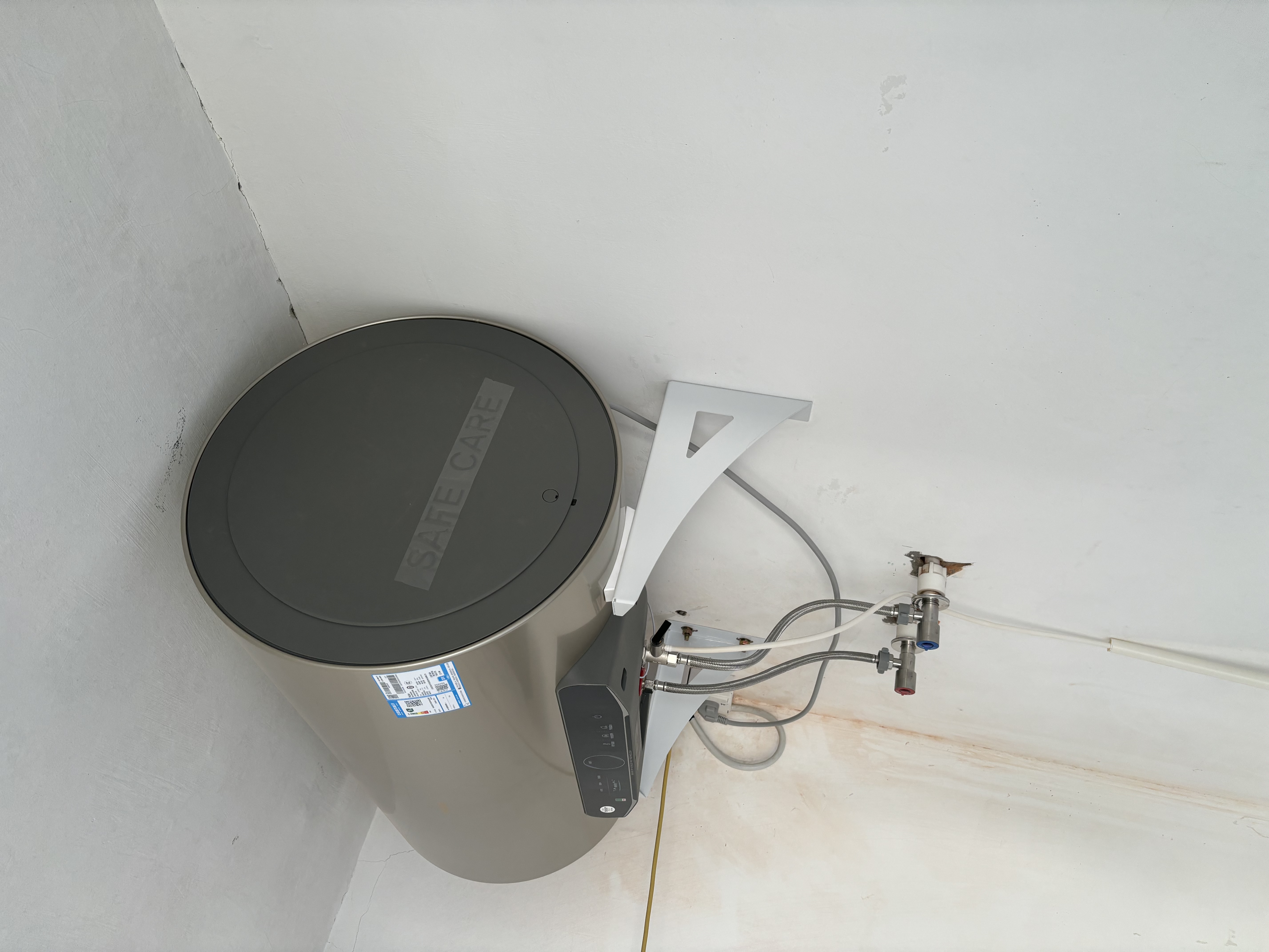 海尔国家补贴电热水器80升 JT3 金刚无缝胆 3300W变频节能速热 健康免换镁棒 一级能效家用储水式 实拍图