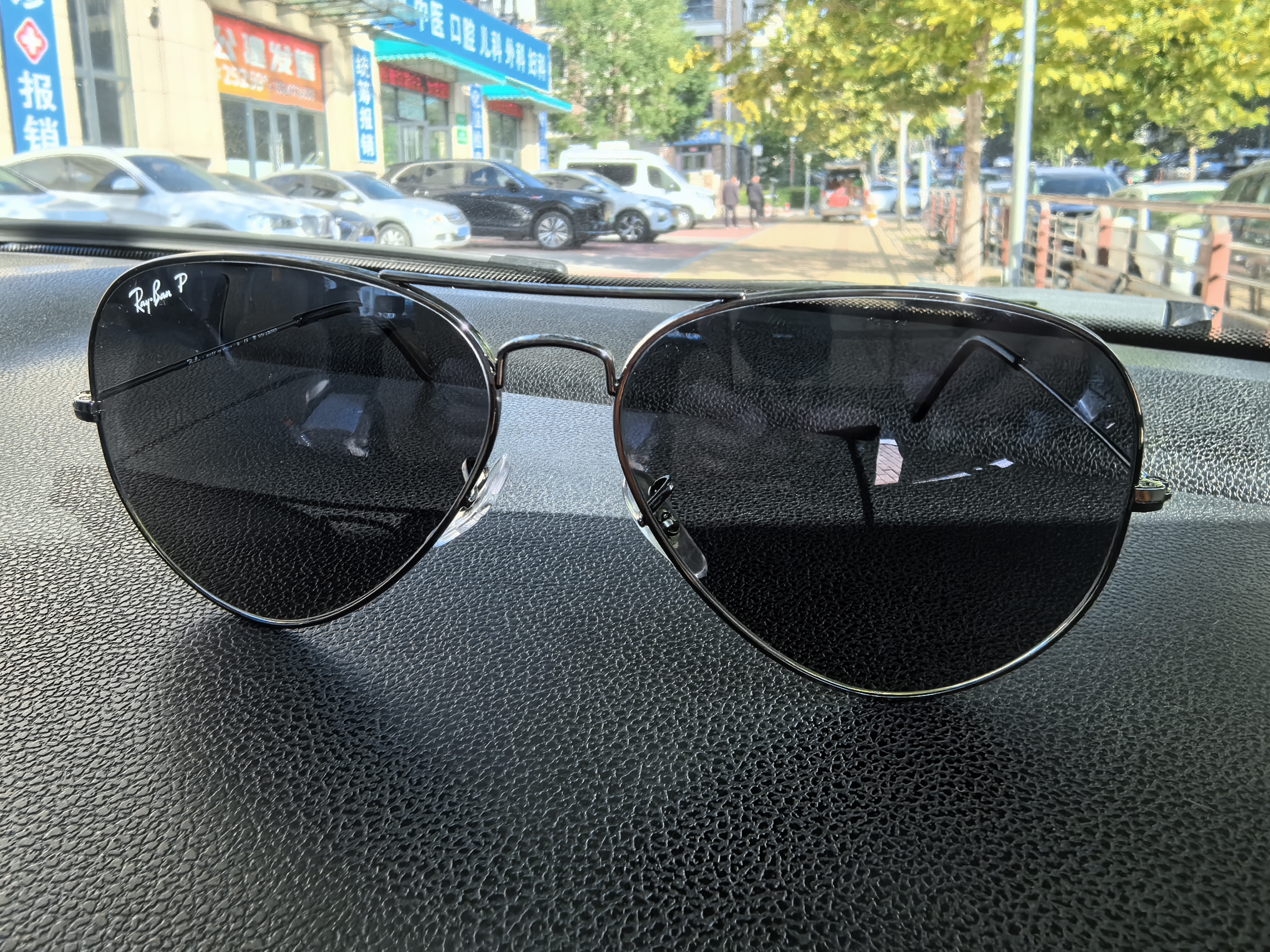 雷朋（RayBan）经典飞行员系列太阳镜男女款开车眼镜偏光墨镜0RB3025 实拍图