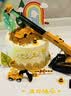 babycare儿童工程车1-3岁学步车挖土机防侧翻抓地轮胎户外沙滩玩具车 实拍图