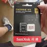 Sandisk闪迪128GB TF(MicroSD)内存卡4K极速金卡A2 V30 U3兼容大疆Pocket3/4P/Action 6运动相机/无人机存储卡 实拍图