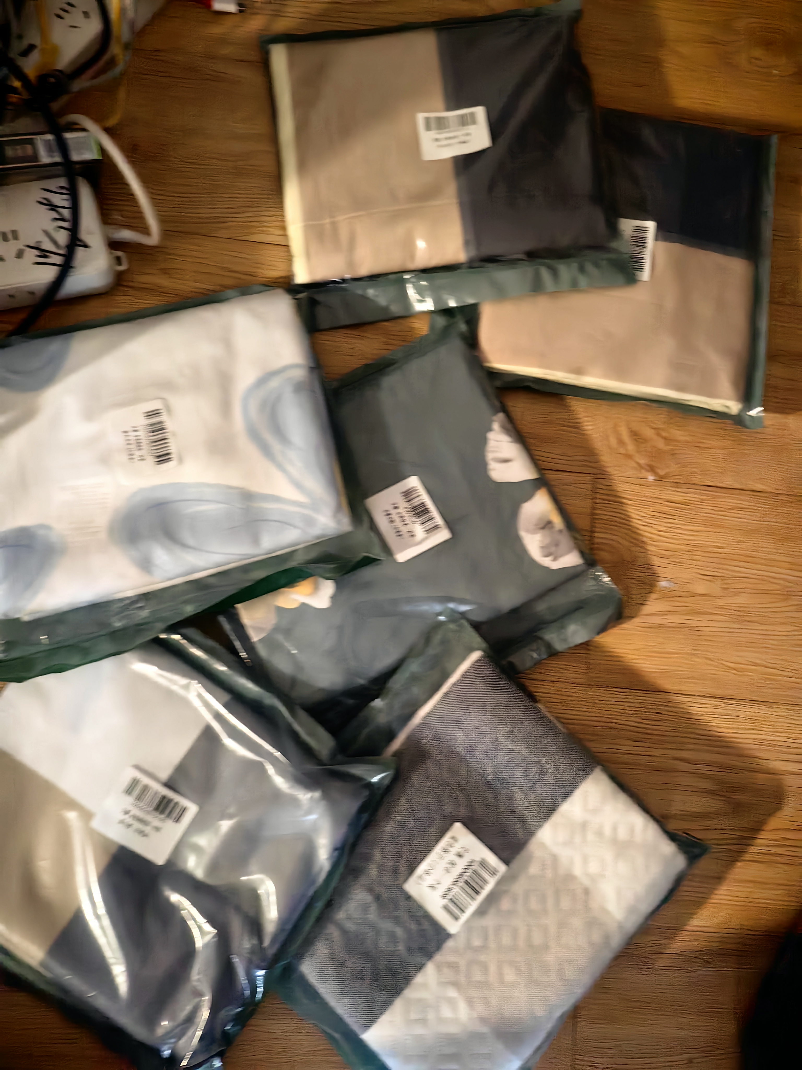 艾薇纯棉枕巾一个儿童加大三层纱布夹棉枕芯枕头巾 蓝色格子 52*78cm 实拍图