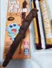 小鹿蓝蓝DHA坚果牛奶巧克力棒纯可可脂宝宝儿童零食饼干磨牙棒3盒126g 实拍图