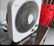 美的（Midea）电风扇 家用台式桌面小风扇鸿运扇宿舍卧室节能电扇台扇转页扇轻音低噪五叶风扇 KYT25-22MW 实拍图