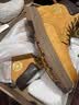 骆驼（CAMEL）王俊凯同款铠甲马丁靴高帮户外工装大黄靴男 GE122W7757T 金黄 41 实拍图