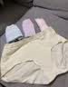 红豆内裤女纯棉抑菌裆女士内裤棉氨中腰三角裤4条装 组合一165 实拍图