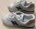 NEW BALANCE秋冬男女同款复古灰色耐磨轻便运动休闲鞋574系列ML574LGI 43 实拍图
