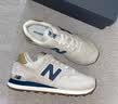 NEW BALANCE秋冬男女同款复古灰色耐磨轻便运动休闲鞋574系列ML574LGI 41.5 实拍图