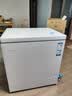 海尔（Haier）200L单温小冰箱冰柜小户型家用小冰柜冷柜冷藏柜冷冻柜一级减霜大容量PCM内胆BC/BD-200GHPW9DT 实拍图