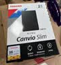 东芝（TOSHIBA）2TB 移动硬盘机械 Slim系列 USB3.2 Gen 1 2.5英寸 黑色 兼容Mac 金属超薄 密码保护 轻松备份 实拍图