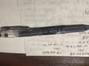 百乐（PILOT）P500黑色中性笔水笔0.5直液式走珠笔签字笔学生文具套装刷题笔高颜值考试笔 6支装（3黑+3白） 实拍图
