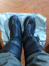 强人棉雨靴 JDMYX708 际华3515加绒保暖防水雨鞋耐磨防雨雪胶鞋 黑 45 实拍图
