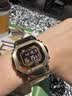 卡西欧（CASIO）七夕礼物 G-SHOCK金属小方块时尚运动男表小金块银块男士手表 GMW-B5000GD-9PR全金属 实拍图