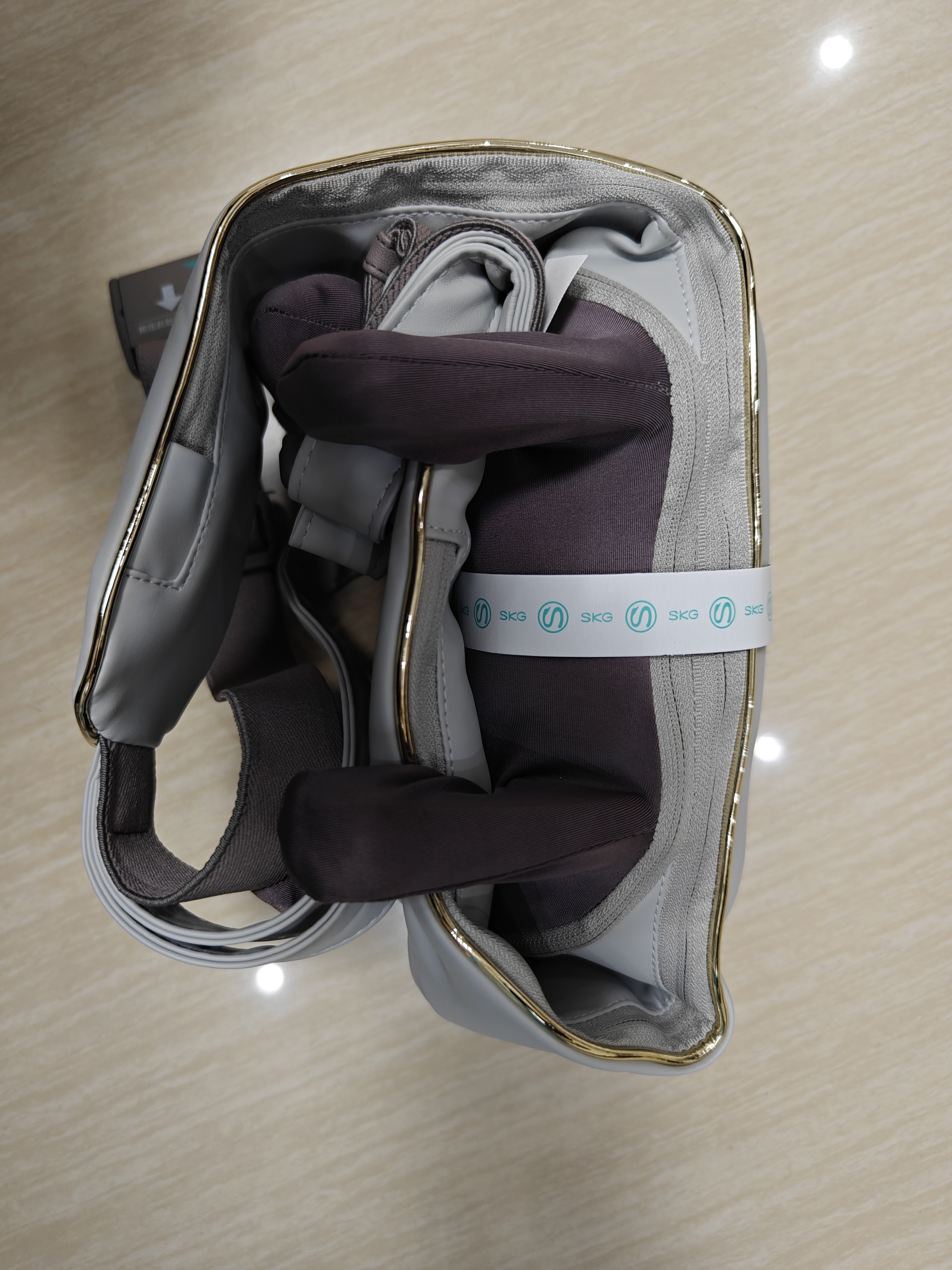 SKG颈椎按摩器 H5舒享肩颈按摩仪腰背披肩仿人手揉捏大面积热敷生日实用送长辈男女友实用礼物 实拍图