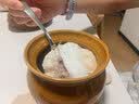 京东京造 炖盅【传统瓦罐】陶瓷蒸蛋辅食带盖赠勺子 瓦罐450ML棕色2只装 实拍图