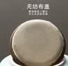 苏氏陶瓷丨茶叶罐经典亚光铁锈茶具配件（蓝） 实拍图