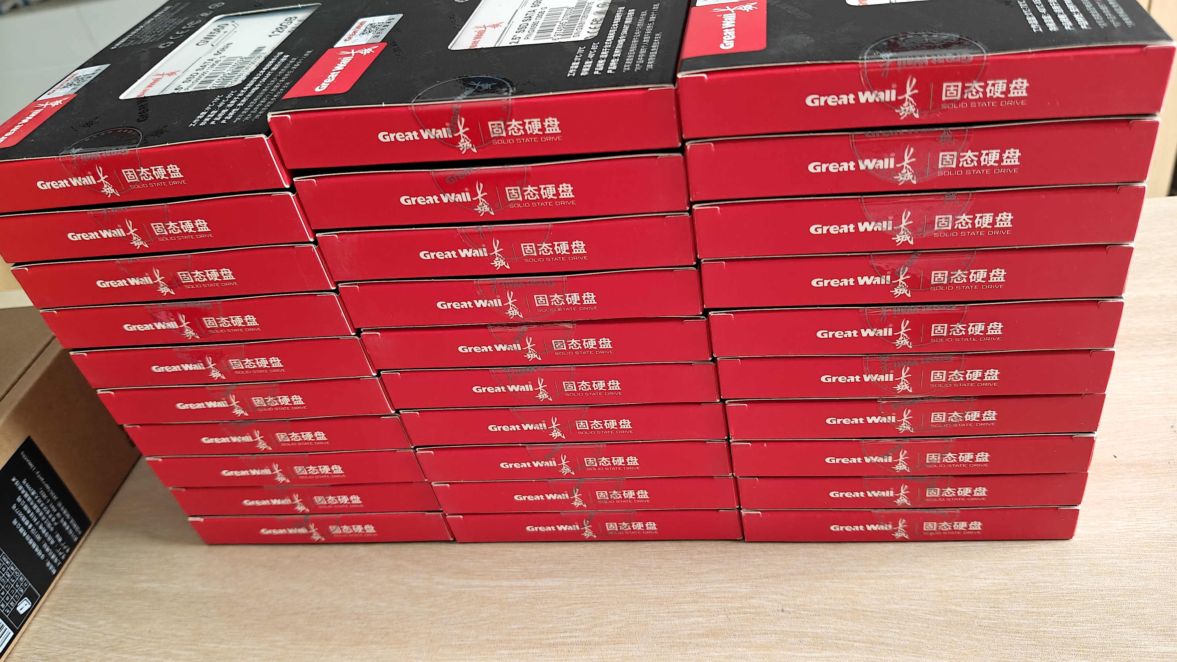 长城（Great Wall）128GB SSD固态硬盘 SATA3.0接口 读速540MB/S台式机/笔记本通用 GW560系列 实拍图