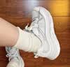 斯凯奇（Skechers）蕾丝熊老爹鞋女鞋冬季厚底增高熊猫鞋减震休闲运动鞋11959 实拍图
