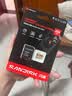Sandisk闪迪256GB TF(MicroSD)内存卡4K极速金卡A2 V30 U3兼容大疆Pocket3/4P/Action 6运动相机/无人机存储卡 实拍图