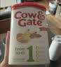 牛栏（Cow&Gate）英国版 婴儿配方儿奶粉 1段(0-6月) 800g 爱尔兰原装进口【直邮】 实拍图
