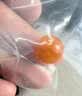青城山天然蜜蜡琥珀单珠散珠手串配珠男女鸡油黄蜜蜡念珠文玩轻奢8mm 实拍图