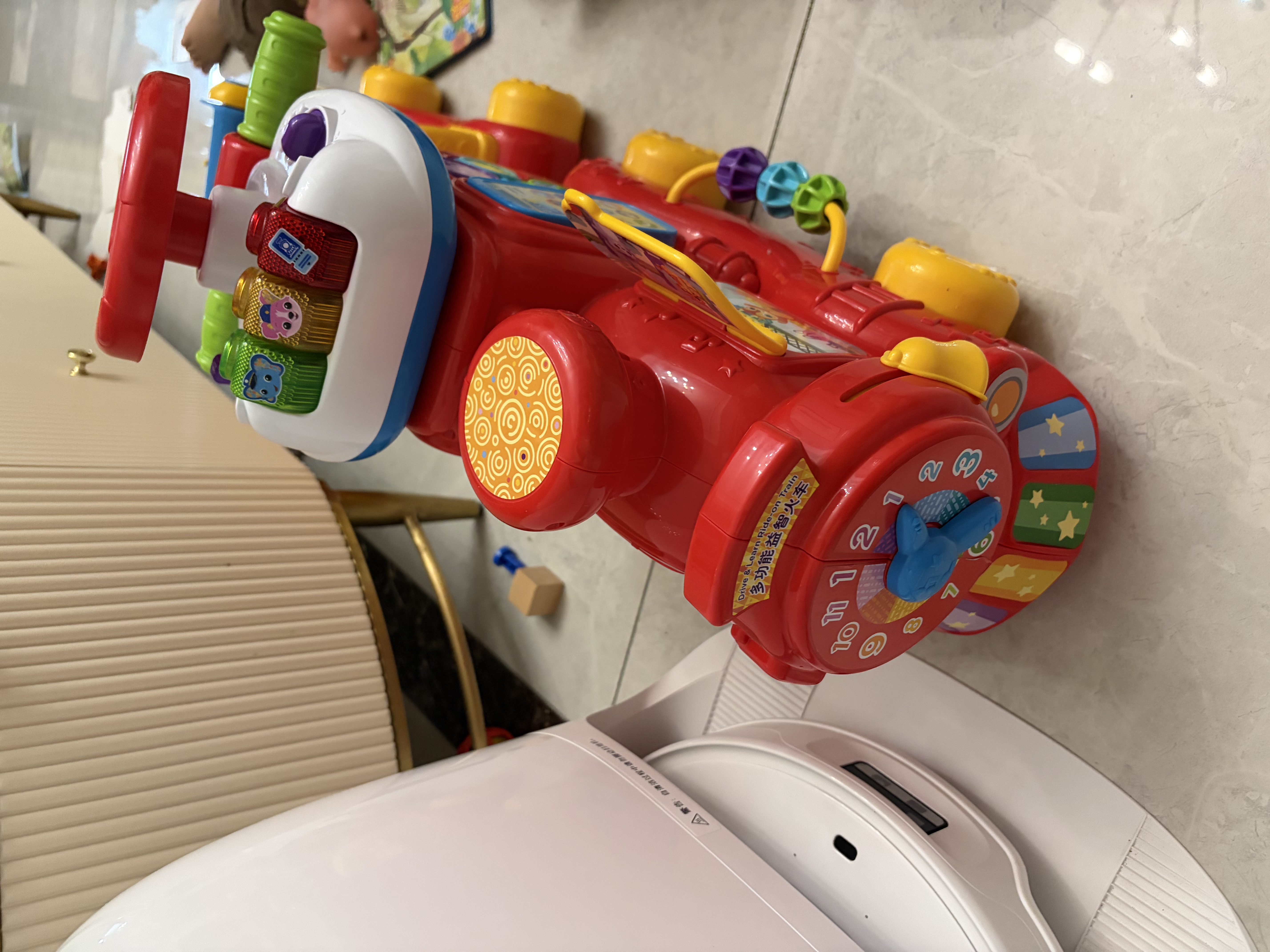 伟易达（Vtech）双语小火车益智手推学步滑行车儿童玩具男孩女孩宝宝周岁生日礼物 实拍图