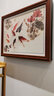 古客新中式电表箱装饰画餐厅挂画液压上翻配电箱画客厅遮挡画弱电箱 九鱼图 50*40cm 田园柚木色【可遮40*30电表箱】 实拍图