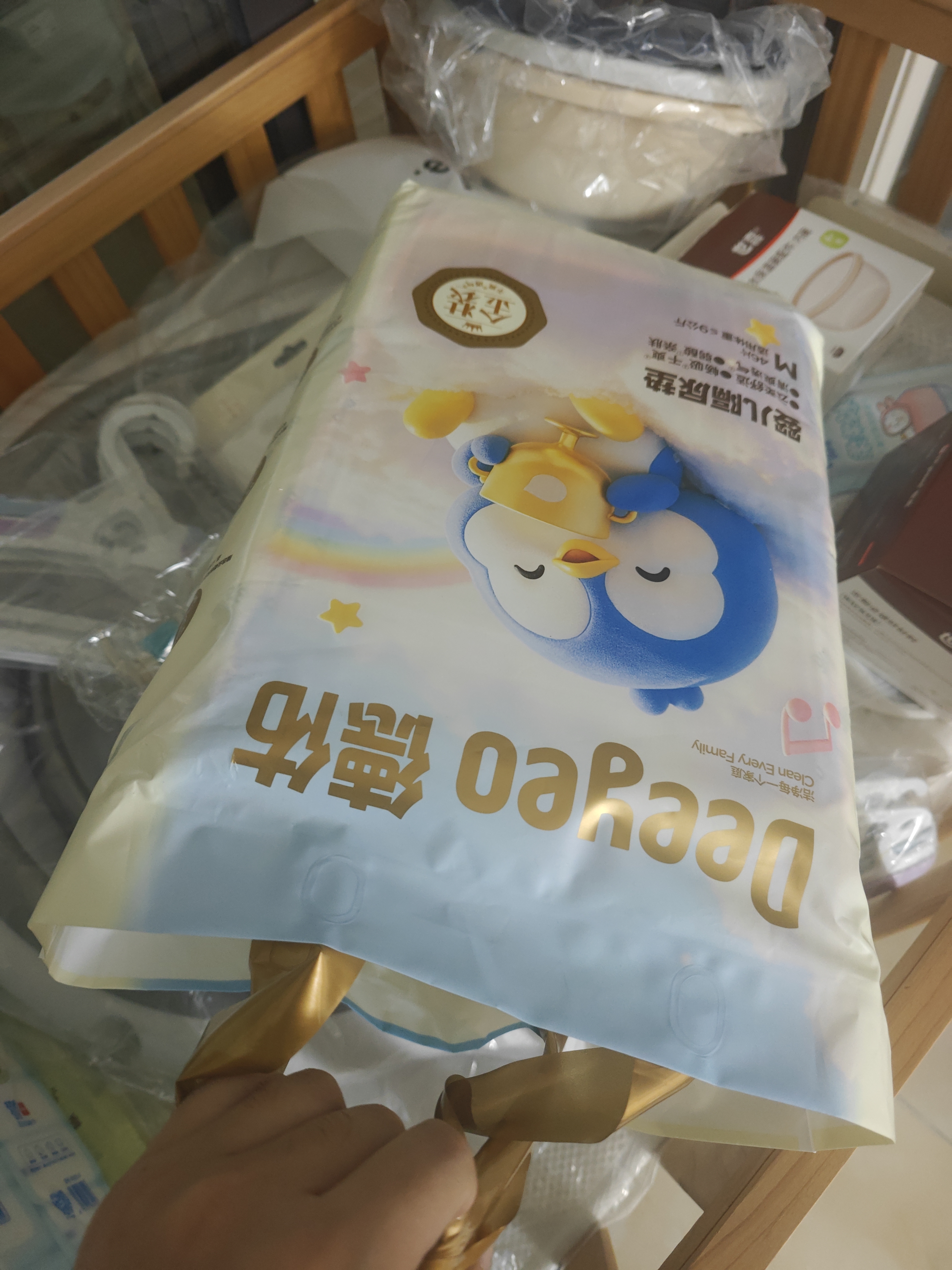 德佑婴儿一次性隔尿垫46片33*45cm护理垫不可洗尿垫姨妈垫 实拍图