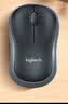 罗技（Logitech）M187P（同M186 M185外观）无线鼠标 办公鼠标笔记本电脑鼠标家用含2.4G接收器即插即用  黑色 实拍图