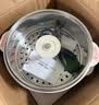 美的（Midea）电煮锅 0涂层不锈钢 宿舍小电锅 多功能家用宿舍泡面小火锅 2.6L蒸煮一体电热锅 XZC2066G 配蒸笼 实拍图