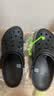 卡骆驰（CROCS）贝雅卡骆班洞洞鞋|205089 黑色/白色-066   41 /42(260mm)   实拍图