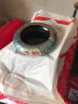 蒂拉欧式复古陶瓷烟灰缸装饰带盖家用创意个性潮流防飞灰美式复古烟缸 1047蓝莺花开款 实拍图
