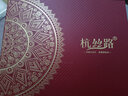 杭丝路苏绣丝巾真丝女桑蚕丝围巾包包礼盒披肩外搭妈妈生日礼物绿色 实拍图