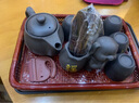 正扬紫砂壶茶具套装家用整套高档功夫泡茶器陶瓷茶杯商务办公礼品茶盘 紫砂龙壶(舍得)-六杯-福猪茶道 实拍图