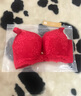 欧迪芬（Ordifen）内衣女性感蕾丝调整文胸小胸聚拢软钢圈侧收副乳防下垂胸罩 升级款2件装 黑+粉 80B 36B 实拍图