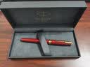 派克（PARKER）高端钢笔签字笔高档办公商务送礼轻奢卓尔宝石红金夹墨水笔国庆节男生女生礼物白条优惠 实拍图