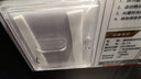 优和（UHOO）水晶亚克力胸牌卡套证件套厂牌带挂绳工作牌定制员工工牌公交门禁双面透明胸卡套出入证卡套 横式单卡套 实拍图