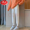 浪莎优棉运动裤女春秋季外穿束脚卫裤高腰薄款宽松哈伦休闲裤子女 实拍图