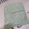 洁丽雅（grace）洗脸毛巾纯棉抑菌擦手巾竹纤维方巾吸水吸汗不掉毛洗澡巾 深绿色【方巾单条装】 实拍图