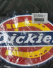 dickieslogo印花短袖T恤情侣款圆领休闲男装T恤 DK007088 黑色 S  实拍图