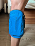 rimix反光防水跑步手机臂包 运动手臂包男女通用臂套臂袋手腕包 蓝色 实拍图