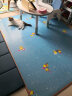圣梵龙碳晶地暖垫电热地板发热地毯地热地垫子电热炕韩国石墨烯儿童客厅 蓝色卡通 150厘米x200厘米 智能温控 实拍图