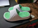 匹克（PEAK）态极拖鞋男女春夏太极防滑国潮一字拖户外沙滩百搭运动凉鞋 大白/浅绿 43 实拍图