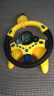 智扣（ZHIKOU）方向盘玩具宝宝仿真副驾驶方向盘音乐故事机模拟驾驶方向盘玩具 黄色交通版【方型底座】 实拍图