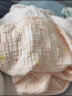 全棉时代 婴儿浴巾 新生儿童6层纱布浴巾纯棉毛巾 小星星115*115cm 实拍图