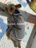 咪贝萌宠物狗狗猫咪衣服春夏装薄款背心可爱夏天小狗泰迪小型犬博美比熊 经典条纹黑白 S-胸围33CM（建议2.4-4斤） 实拍图