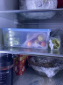 佳佰 冰箱储物盒大保鲜盒塑料密封冷冻整理收纳盒 透明蓝2大2小 晒单实拍图