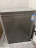 美的（Midea）冰柜100L/143L/200L租房小型冰柜冷藏冷冻两用冷柜一级能效节能净味减霜六档调温家用商用小冰柜 【创新升级】   减霜80% 100L 实拍图