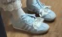 adidas双11主推 冰淇淋T头鞋 VS JOG 2.0薄底运动鞋男女阿迪达斯 浅天蓝/金属银/亮白 (推荐女生选小半码)   37 实拍图