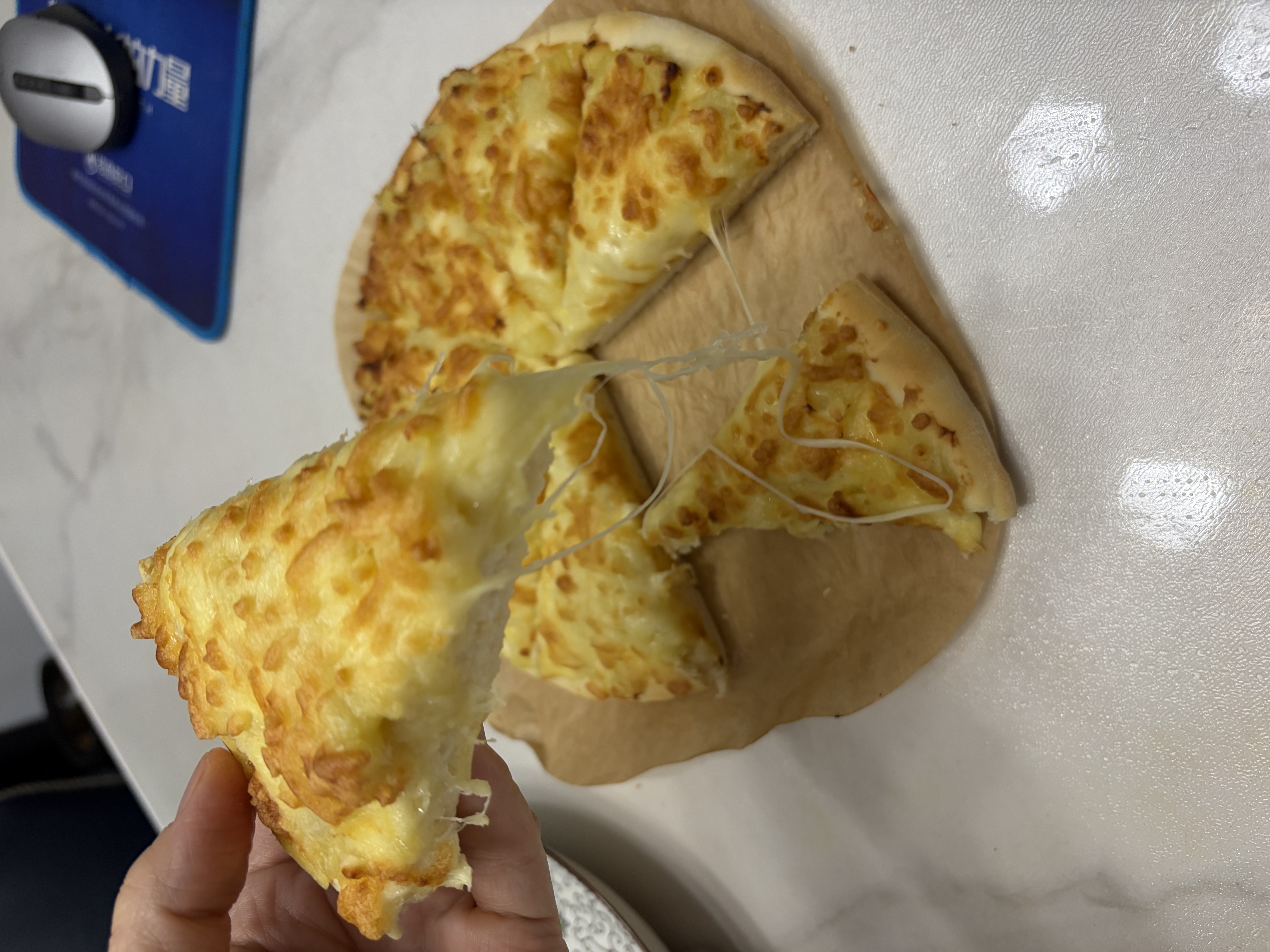 妙可蓝多马苏里拉芝士碎450g 奶酪碎  焗饭披萨拉丝烘焙原料 实拍图