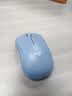 罗技（Logitech）M221 轻音鼠标 无线鼠标 办公鼠标 对称鼠标 带无线微型接收器 雾霭蓝 实拍图